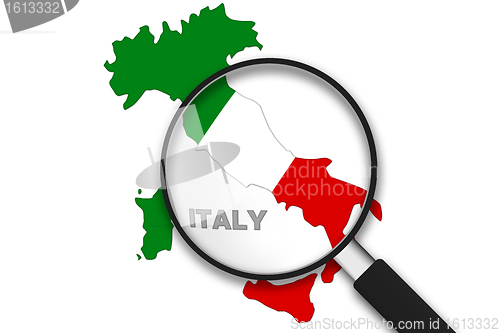 Image of Magnifying Glass - Italy