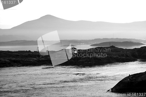 Image of Old house by the millenium Atlantic road