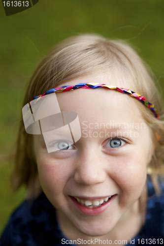 Image of Portrait of a little girl