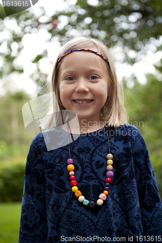 Image of Portrait of a little girl