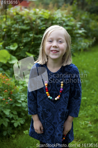 Image of Portrait of a little girl