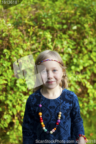 Image of Portrait of a little girl