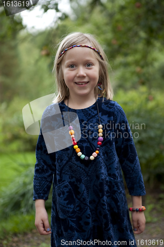 Image of Portrait of a little girl