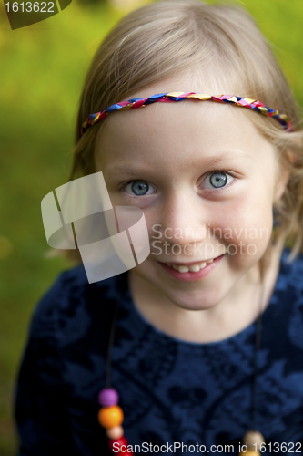 Image of Portrait of a little girl