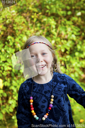 Image of Portrait of a little girl