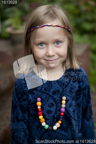 Image of Portrait of a little girl