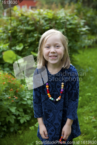 Image of Portrait of a little girl