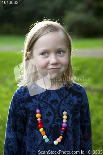 Image of Portrait of a little girl