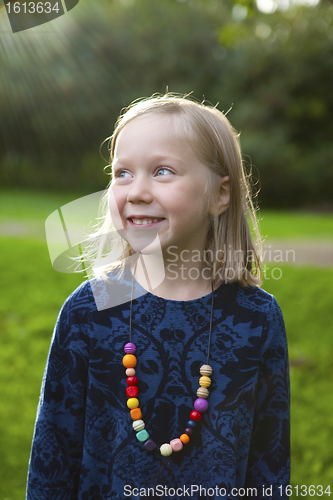 Image of Portrait of a little girl