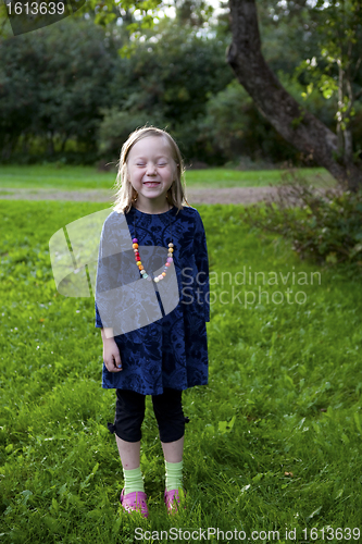 Image of Portrait of a little girl