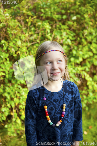 Image of Portrait of a little girl