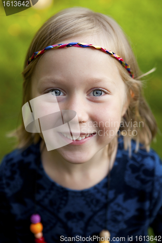 Image of Portrait of a little girl