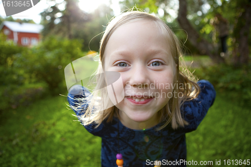 Image of Portrait of a little girl