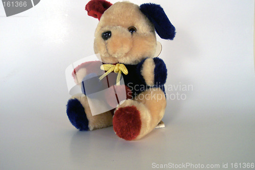 Image of colorful toy bear