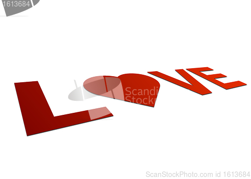 Image of Perspective Love Sign