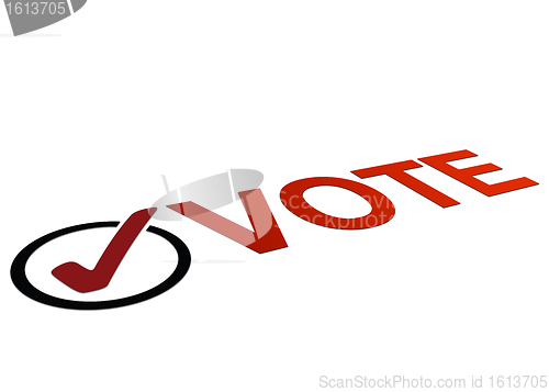 Image of Perspective Vote Sign