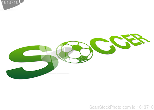 Image of Perspective Soccer Sign