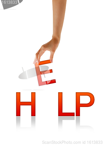 Image of Help - Hand