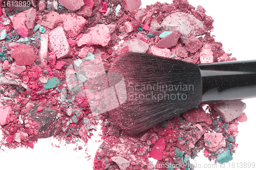 Image of crushed eyeshadows