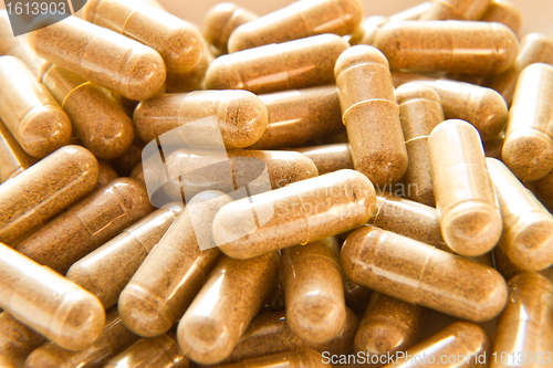 Image of medical capsules