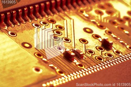 Image of electronic circuit board