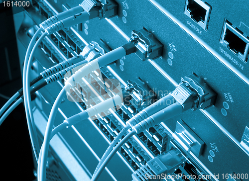 Image of network cables