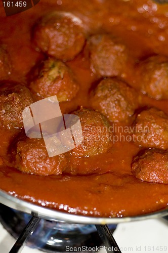 Image of meatballs tomato sauce