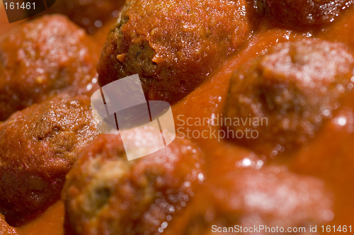 Image of meatballs tomato sauce