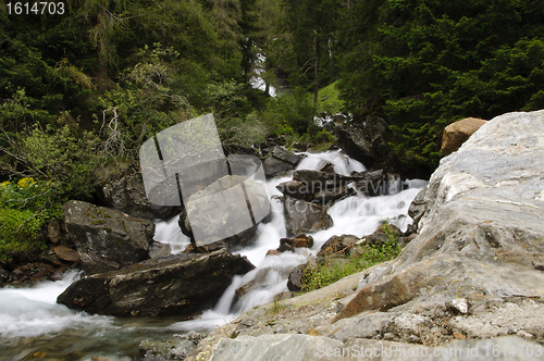 Image of Stream in the Italian mountains