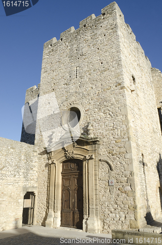 Image of fortified church