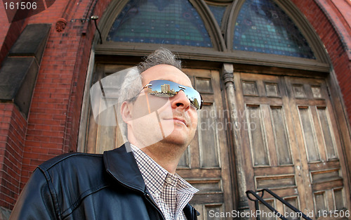 Image of Man in sunglasses