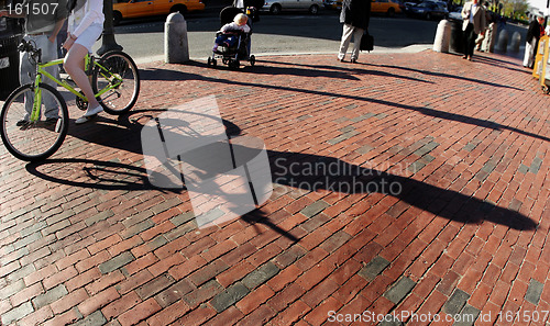 Image of Girl on a bike