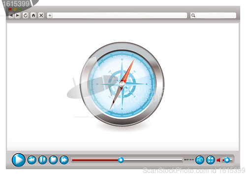 Image of Web video browser navigation