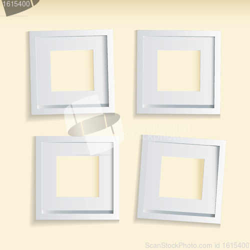 Image of Picture frame beige background