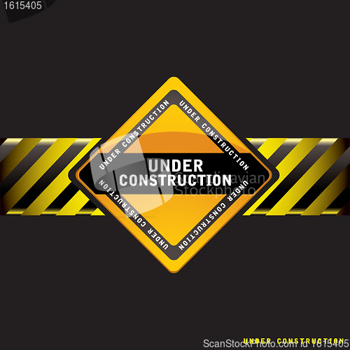 Image of Under construction black