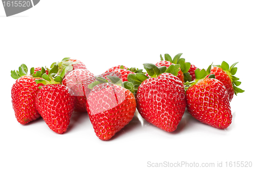 Image of Isolated fruits - Strawberries 
