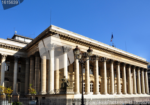 Image of Paris stock exchange