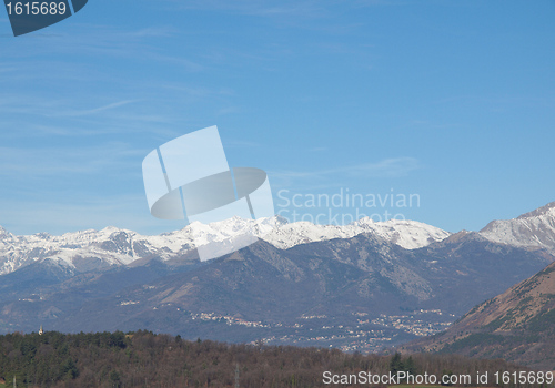 Image of Alps mountains