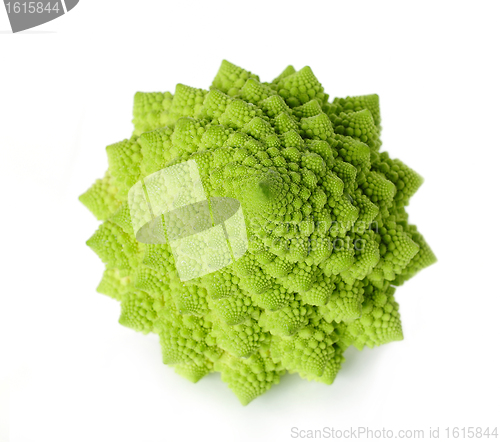 Image of Romanesco isolated on white