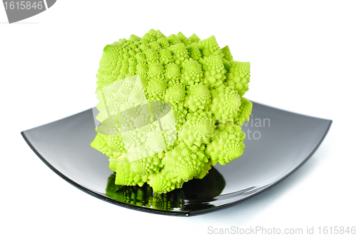 Image of Romanesco isolated on white