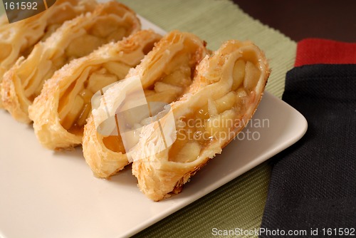 Image of Sliced apple strudel