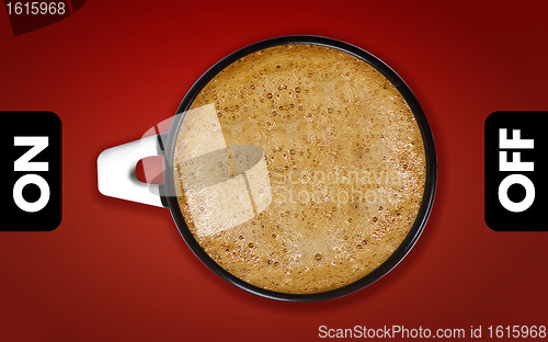 Image of Cup of cappuccino 