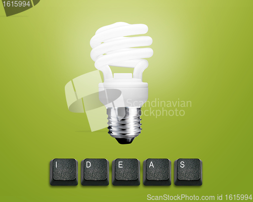 Image of Light Bulb and keys