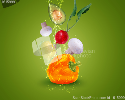 Image of Fresh vegetables