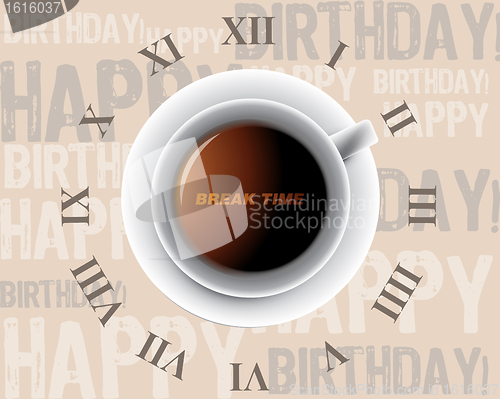 Image of morning cup of coffee