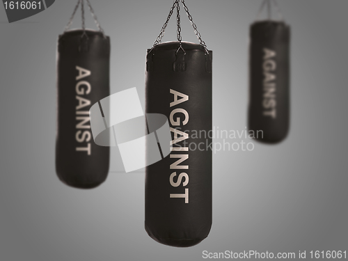 Image of boxing bags