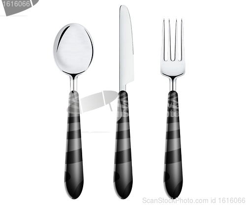 Image of Fork spoon and knife