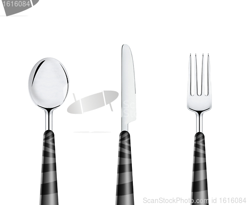Image of Fork spoon and knife