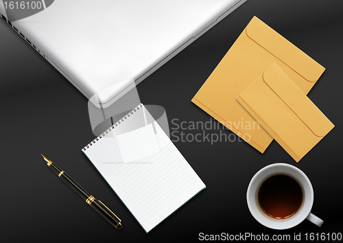 Image of business desktop 