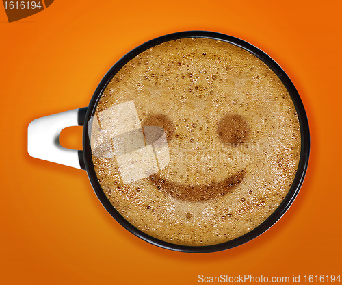 Image of Cup of cappuccino 